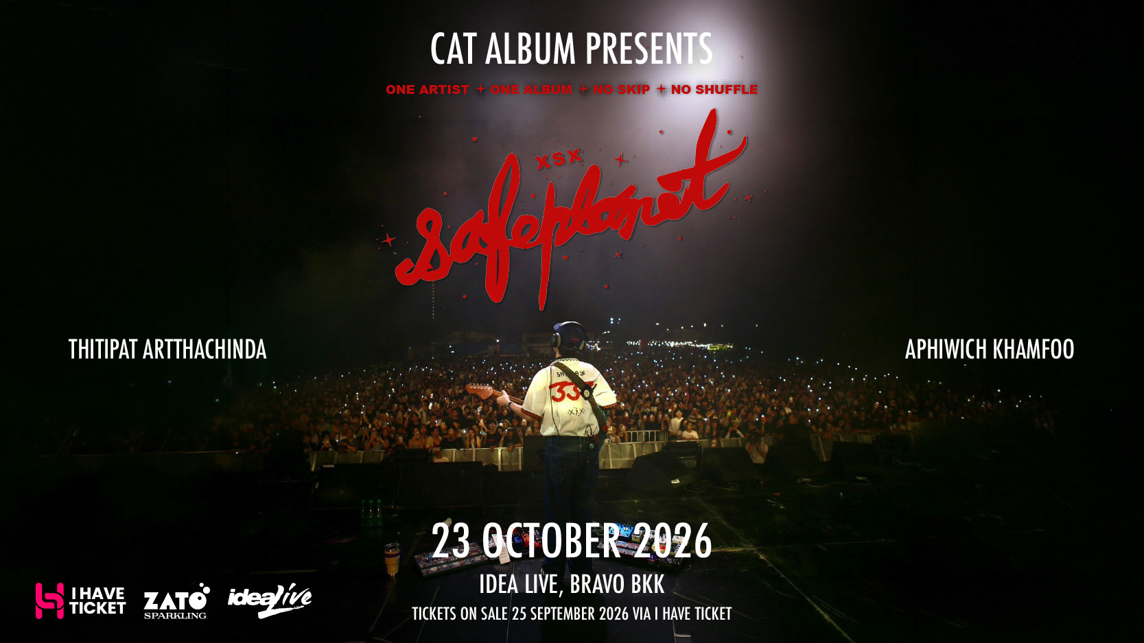 SAFEPLANET CONCERT ALBUM SAFEBOYS by CAT ALBUM